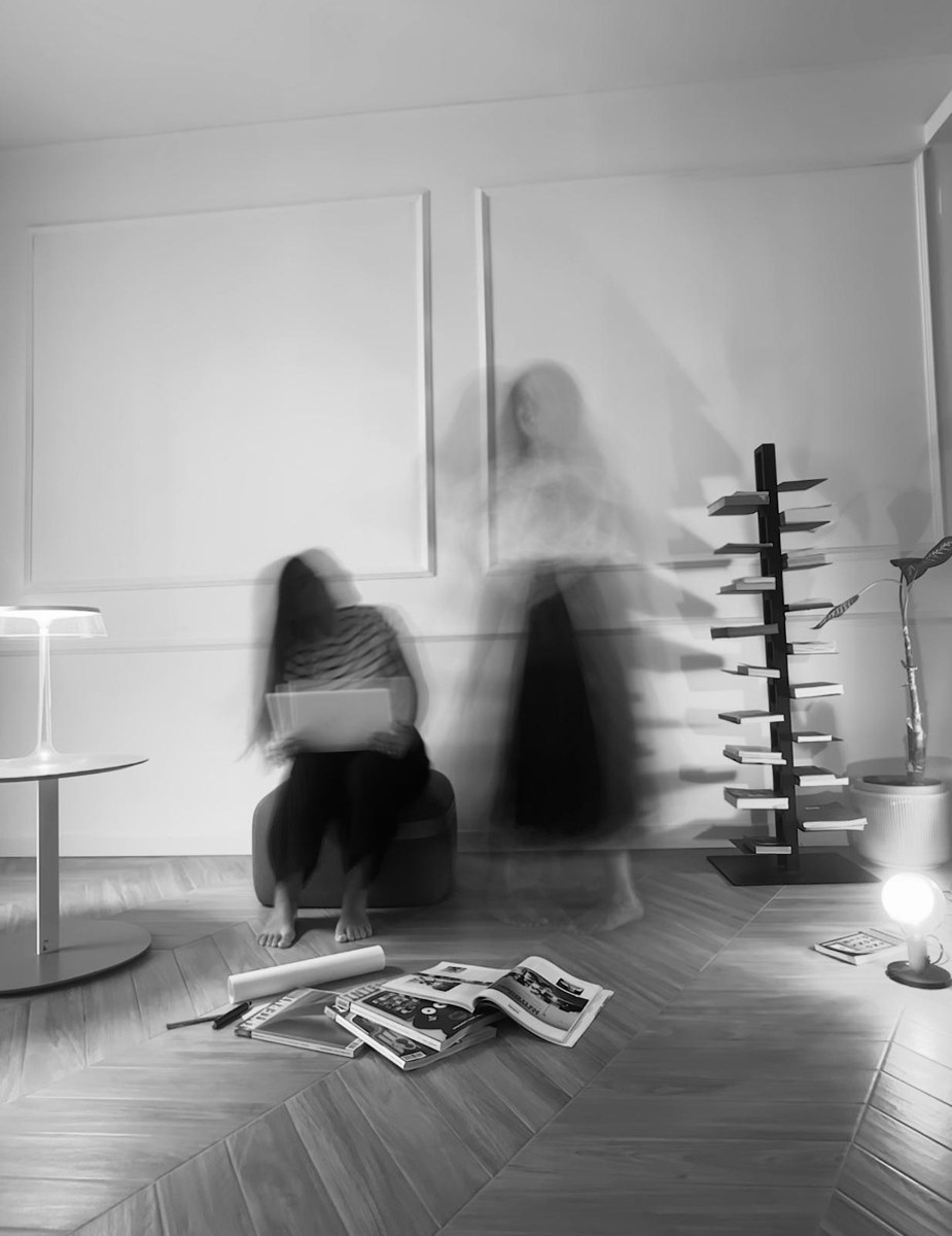 FArLight — la luce in movimento, bianco e nero